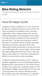 Mobile Screenshot of happycyclist.org